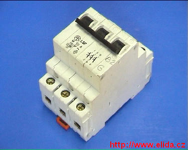 jistič LSF 10L/3 10A třípólový